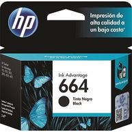 Cartucho de Tinta 664 Preto F6V29AB - HP