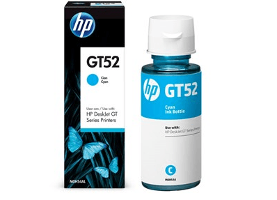 Garrafa de Tinta GT52 M0H54AL Ciano - HP