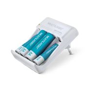 Carregador Pilhas AA/AAA com 2 AA 2500mAh 2 AAA 1000mAh CB045 - Multilaser