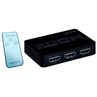 Switch HDMI Multilaser 3 em 1 com Controle  Remoto WI290