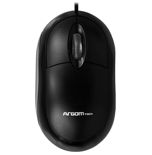 Mouse USB Preto ARG-MS-0002 - Argom