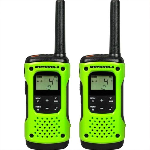 Walkie Talkie 26 Canais 35 Km T600BR Amarelo - Motorola