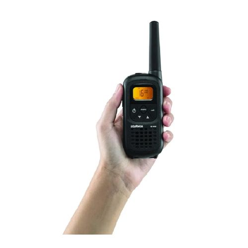 Walkie Talkie 26 Canais 20 Km RC4002 4528103 Preto - Intelbras