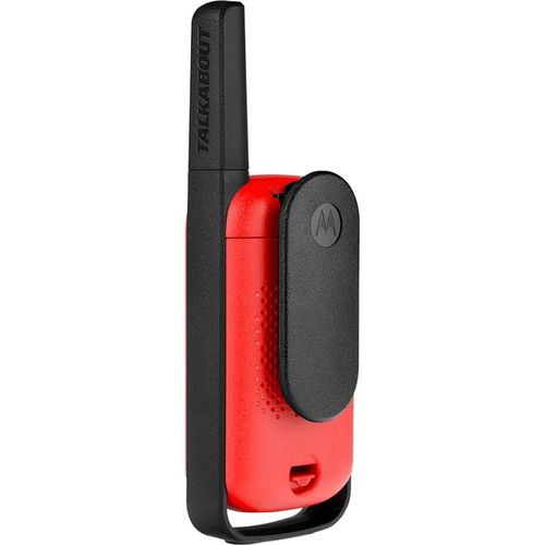 Walkie Talkie Talkabout 26 Canais 25 Km T110BR Vermelho - Motorola