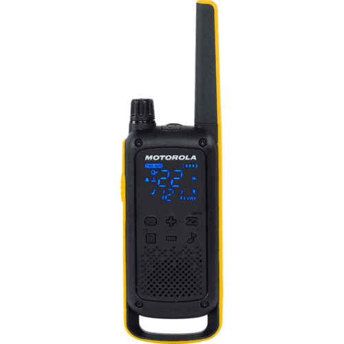 Walkie Talkie Talkabout IPX4 26 Canais 35 Km T470BR Amarelo - Motorola