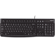 Teclado USB K120 Preto 920-004423 - Logitech