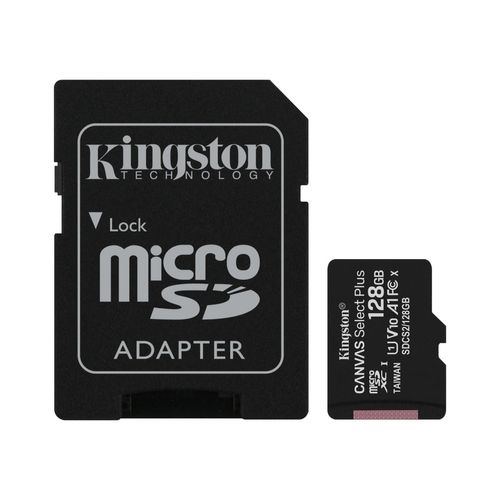 Cartao de Memoria Micro SD HC 128GB Classe 10 SDCS2/128GB - Kingston