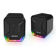 Caixa de Som Gamer Estéreo Sonar RGB 3W GS202 Preto - Fantech