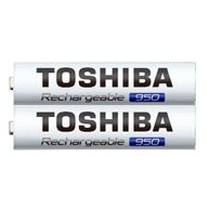 Pilha Recarregavel AAA com 2 Unidades 950mAh TNH-03GAE BP-2C - Toshiba