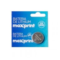 Bateria tipo Moeda Lithium 3V CR2032 Maxprint