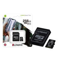 Cartao de Memoria Micro SD HC 256GB com Leitor - Kingston