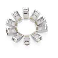 Conector RJ-45 Macho Cat6 10 Unid NW111 - Ugreen