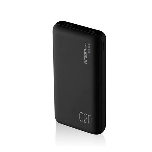 Carregador Portátil USB/MicroUSB 20000 MAH C20 Preto - Argom