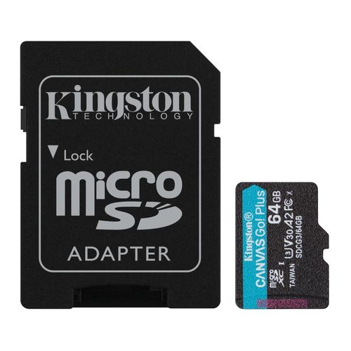 Cartão de Memória Micro SD XC 4K 64GB SDCG3/64GB - Kingston