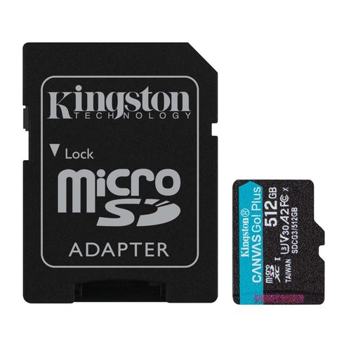 Cartão de Memória Micro SD XC 4K 512GB SDCG3/512GB - Kingston