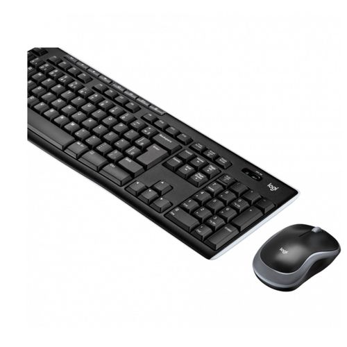 Kit Teclado e Mouse MK270 Wireless Preto 920-004433 - Logitech