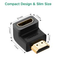 Adaptador HDMI M_F 90° HD112 - Ugreen