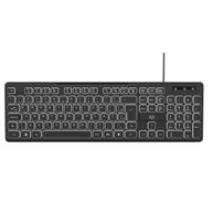 Teclado com Fio Light Iluminado Office TC268 Preto - Multilaser