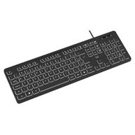 Teclado com Fio Light Iluminado Office TC268 Preto - Multilaser