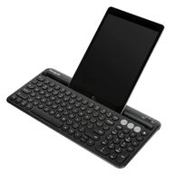 Teclado sem Fio Bluetooth Vários Dispositivos com Suporte para Tablet e Smartphone Preto - Targus