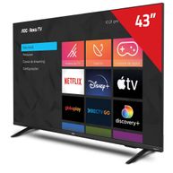 Smart TV LED 43" FHD Roku WiFi HDMI 43S5135/78G - AOC