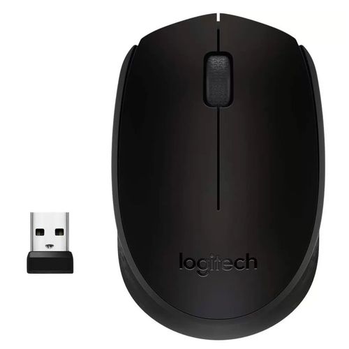 Mouse Optico Wireless M170 Preto 910-004425 - Logitech