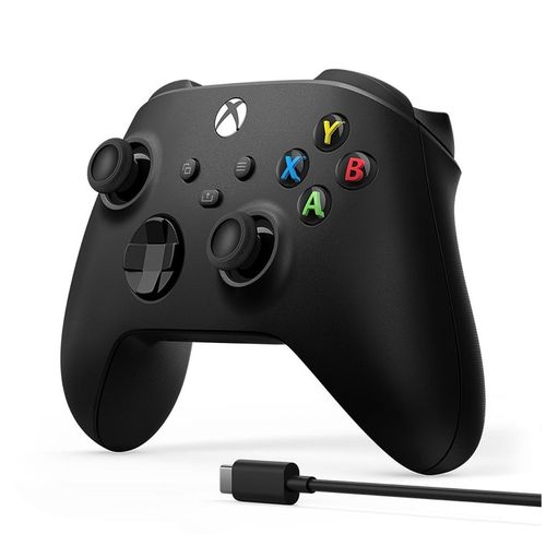 Controle sem fio para Xbox Series e PC com Cabo USB Preto 1V8-00013 - Microsoft