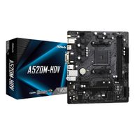 Placa Mãe Micro ATX AMD A520 AM4 2DDR4 A520M-HDV - ASRock