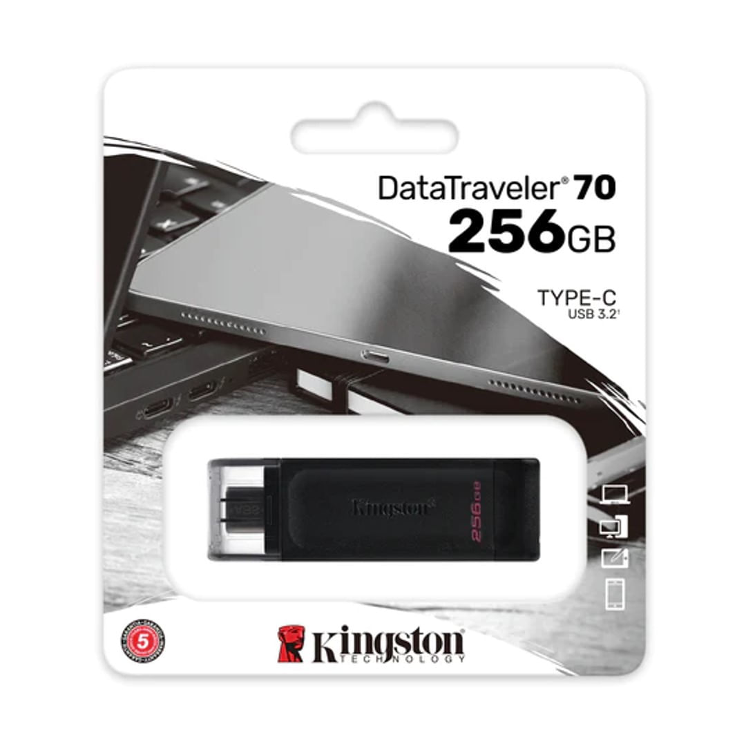 Pen Drive Kingston Exodia 256GB USB 3.2 DTXM/256GB Preto/Verde