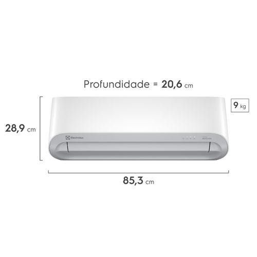 Ar-Condicionado Split Color Adapt Inverter 12.000 BTUS Frio Classe A JE12F/JI12F - Electrolux