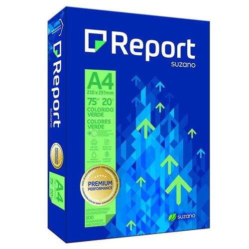 Papel A4 Branco 75g/m 500 folhas - Report