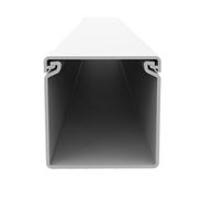 Canaleta Industrial 50x50 sem Divisoria Fechada Branca - Enerbras