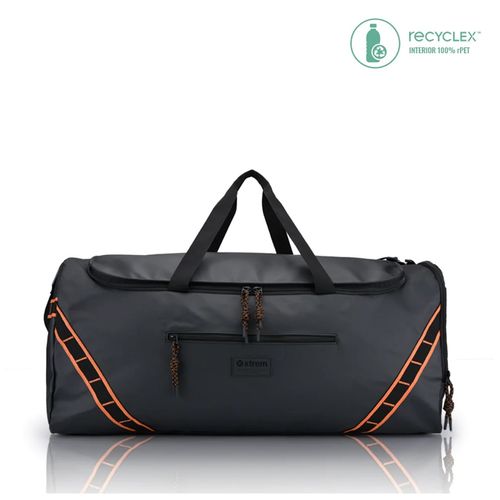 Bolsa Mala Traveller Grande Preta E Laranja - Xtrem