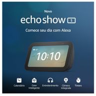Dispositivo Smart Home Echo Show 5 3 Geracao Smart Display Alexa Preto - Amazon