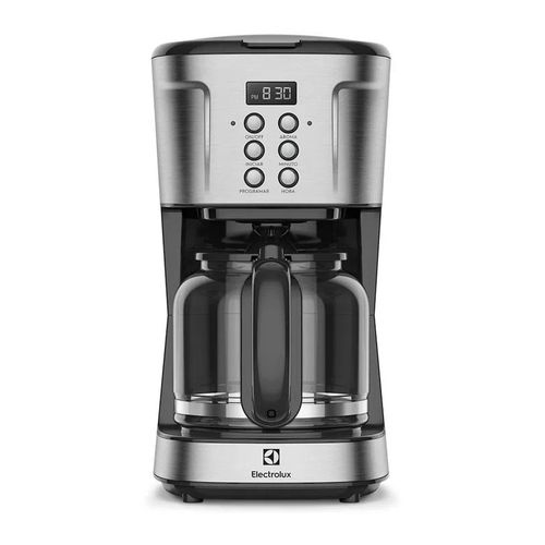 Cafeteira Eletrica Digital 38 Xicaras Experience Programavel com Timer ECM30 127V Inox - Electrolux