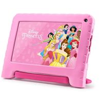 Tablet Infantil Disney Princesas Tela 7" 4GB RAM 64GB Wi-Fi Android 13 NB418 Rosa - Multilaser