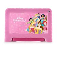 Tablet Infantil Disney Princesas Tela 7" 4GB RAM 64GB Wi-Fi Android 13 NB418 Rosa - Multilaser