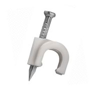 Fixa Fio Coaxial 6 1000Und Branco - Sfor