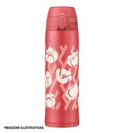 Garrafa Térmica Esportiva com Botão na Tampa 480ML Rosa - Zojirushi
