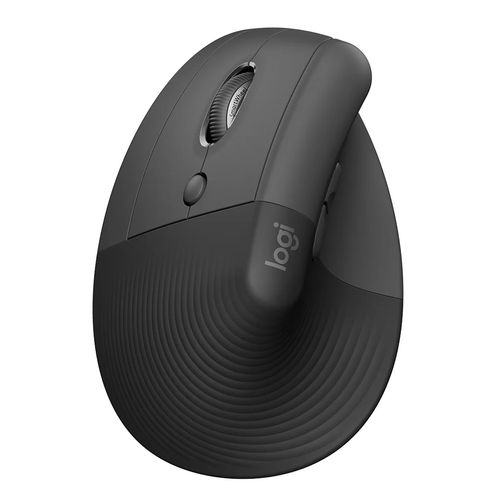 Mouse Ergonômico Bluetooh Lift Canhoto Preto - Logitech