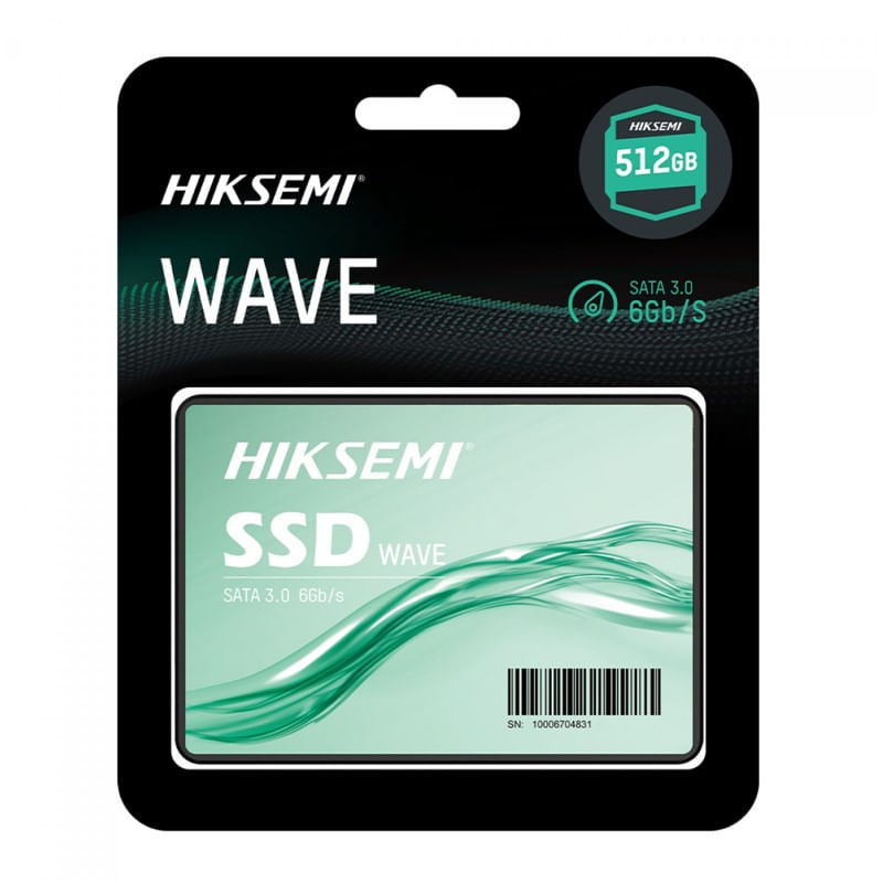 SSD Interno Hiksemi 2.5 512GB Sata III Wave S 530MB - Info Store