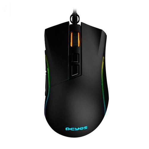 Mouse Gamer USb Valus RGB 12400DPI Preto - PCYes