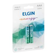 Pilha Alcalina AAA 1,5V 02 und - Elgin