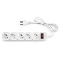 Filtro de Linha Intelbras Bivolt 5 Tomadas com Cabo de 3M EPE 205+ BR