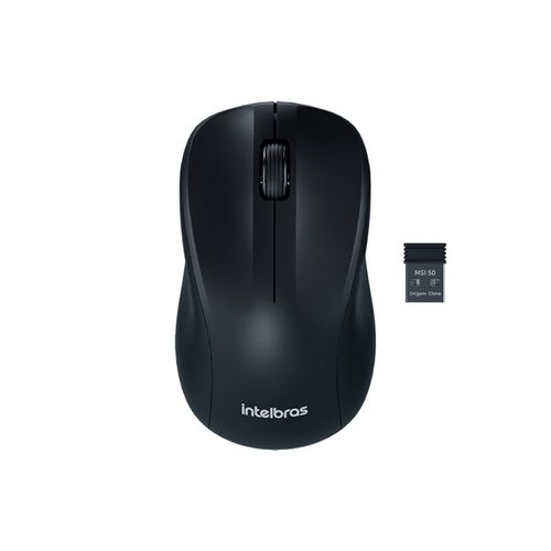 Mouse Sem Fio MSI50 Preto - Intelbras