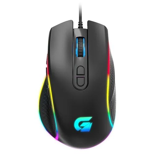 Mouse Gamer USB Cruiser New Edition RGB 12000DPI Preto - Fortrek