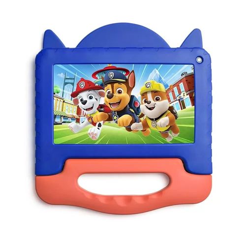 Tablet Infantil Patrulha Canina Chase 7" Wifi Android 13 64GB Cam 2MP Quad Core NB421 - Multilaser