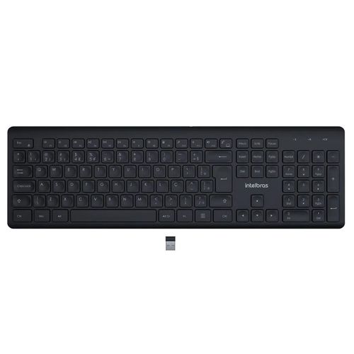 Teclado sem Fio ABNT2 TSI50 Preto - Intelbras