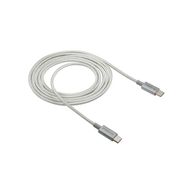 Cabo USB-C para USB-C 1.5M Nylon EUCC 15NB Branco - Intelbras