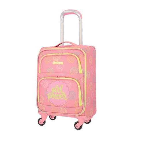 Mochila com Rodas Infantil Speedy Pack 3 Pecas Rosa - Xtrem